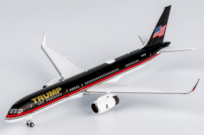 NG Models The Trump Organization (with National Flag on Tail) Boeing 757-200/w N757AF 1/400 Aircraft Scale Model