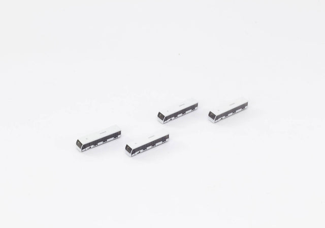 Herpa Airport Bus Set 4-in-1 set 1/500 Aircraft Scale Model