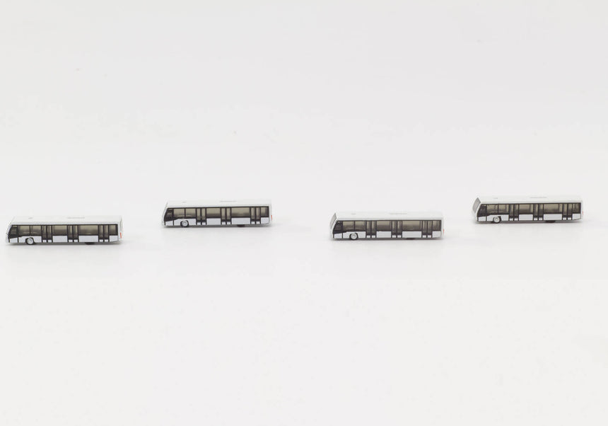 Herpa Airport Bus Set 4-in-1 set 1/500 533706