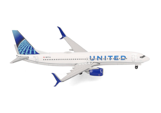 Herpa United Airlines Boeing 737-800 – N87531 1/500 Scale