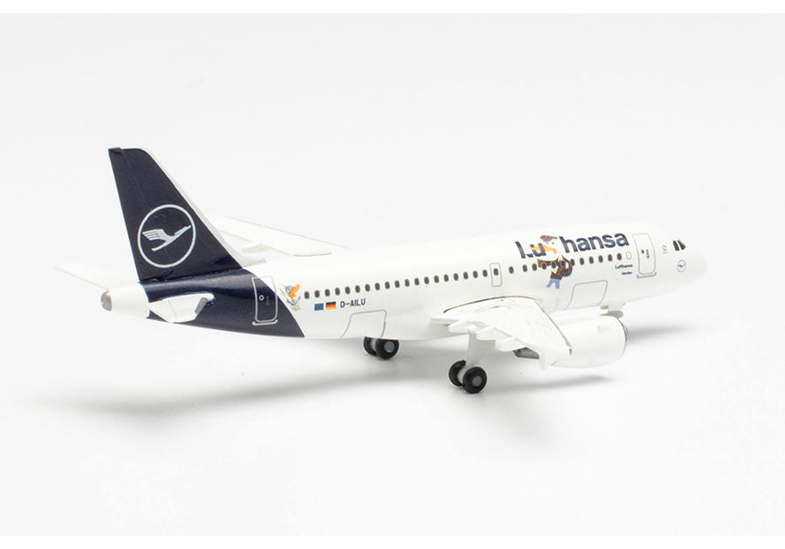 Herpa Lufthansa Airbus A319 "Lu“ - D-AILU "Verden" 1/500 Aircraft Scale Model
