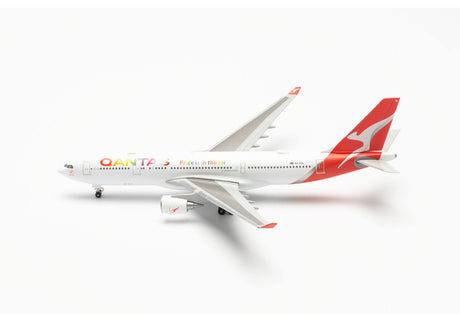 Herpa Qantas Airbus A330-200 "Pride is in the Air" – VH-EBL "Whitsundays" 1/500 Scale