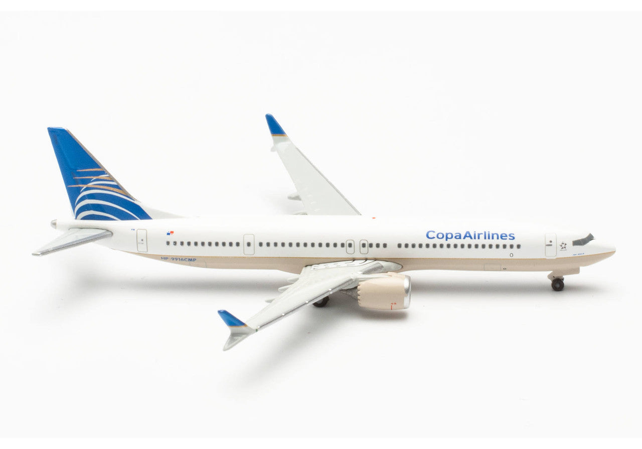 Herpa Copa Airlines Boeing 737 Max 9 - HP-9916CMP 1/500 Aircraft Scale Model