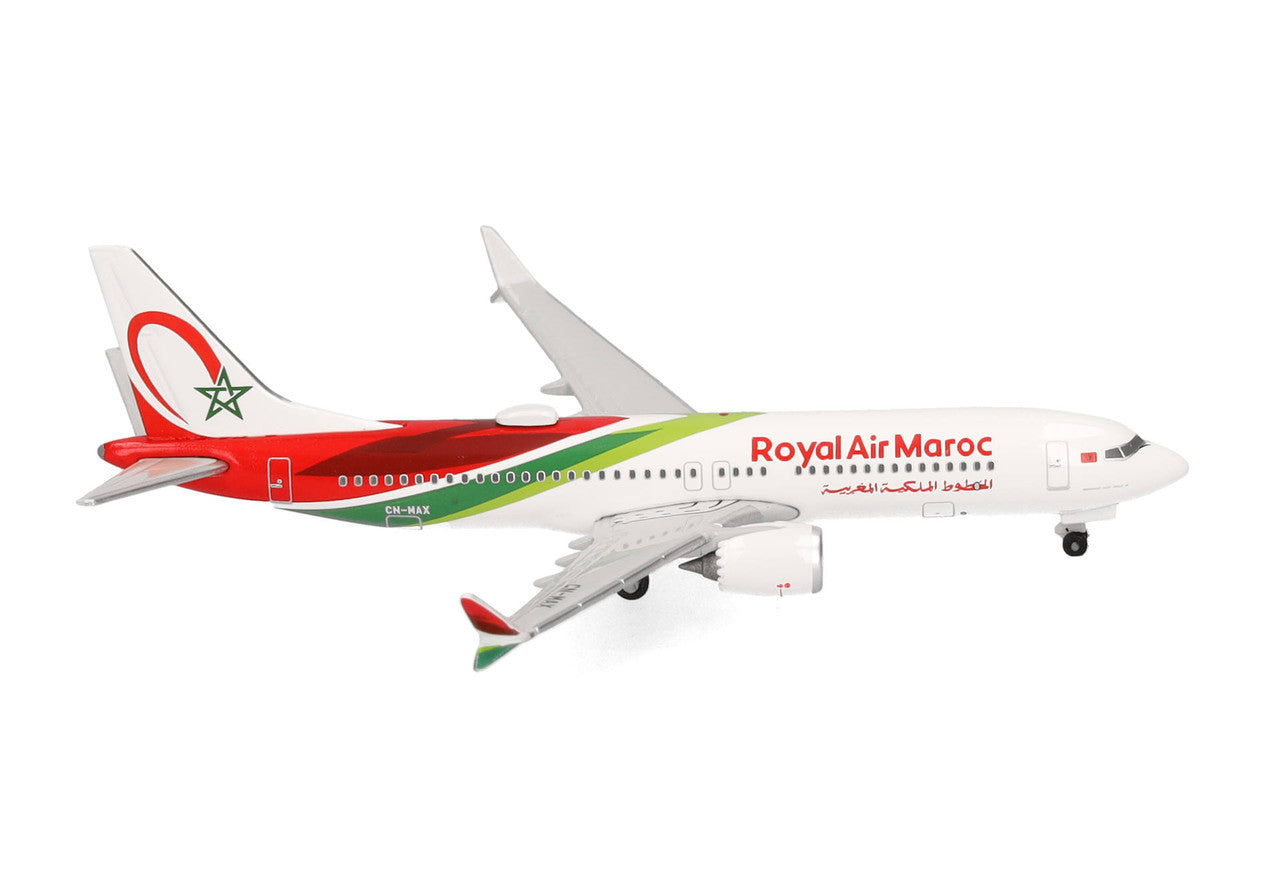 Herpa Royal Air Maroc Boeing 737 Max 8 – CN-MAX 1/500 Aircraft Scale Model