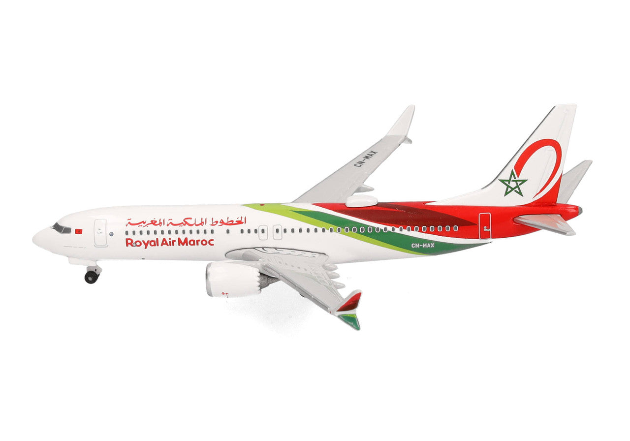 Herpa Royal Air Maroc Boeing 737 Max 8 – CN-MAX 1/500 Aircraft Scale Model
