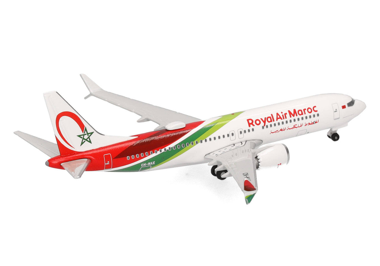 Herpa Royal Air Maroc Boeing 737 Max 8 – CN-MAX 1/500 Aircraft Scale Model