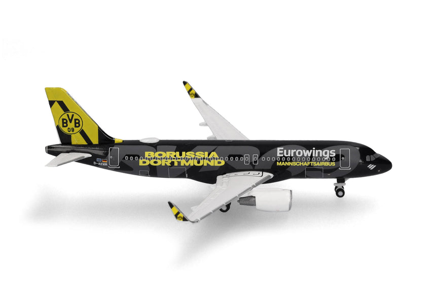 Herpa Eurowings Airbus A320 "BVB Mannschaftsairbus" D-AEWM (2025) 1/500 Scale