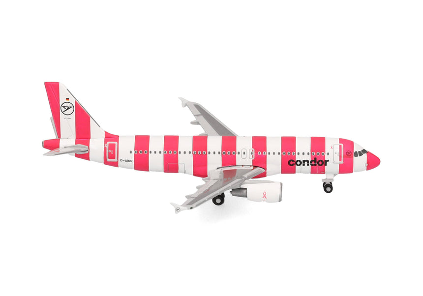 Herpa Condor Airbus A320 "FlyPink Plane" 1/500 Aircraft Scale Model
