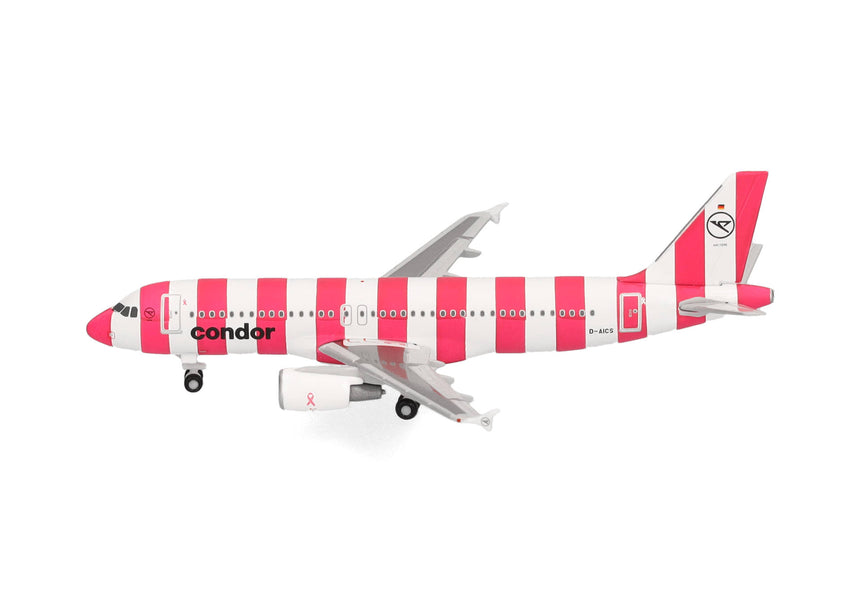 Herpa Condor Airbus A320 "FlyPink Plane" 1/500 Aircraft Scale Model