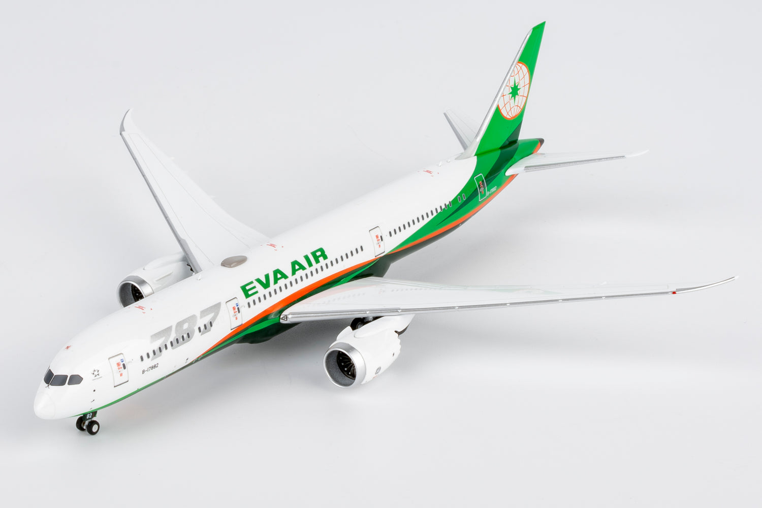 NG Models Eva Airways Boeing 787-9 Dreamliner B-17882 1/400 Aircraft Scale Model