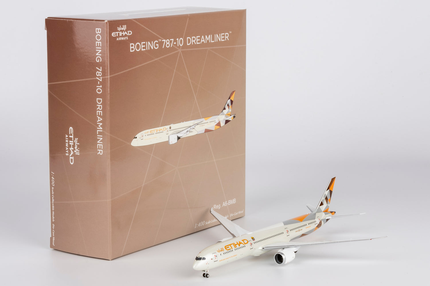 NG Models Etihad Airways Boeing 787-10 Dreamliner A6-BMB 1/400 Aircraft Scale Model