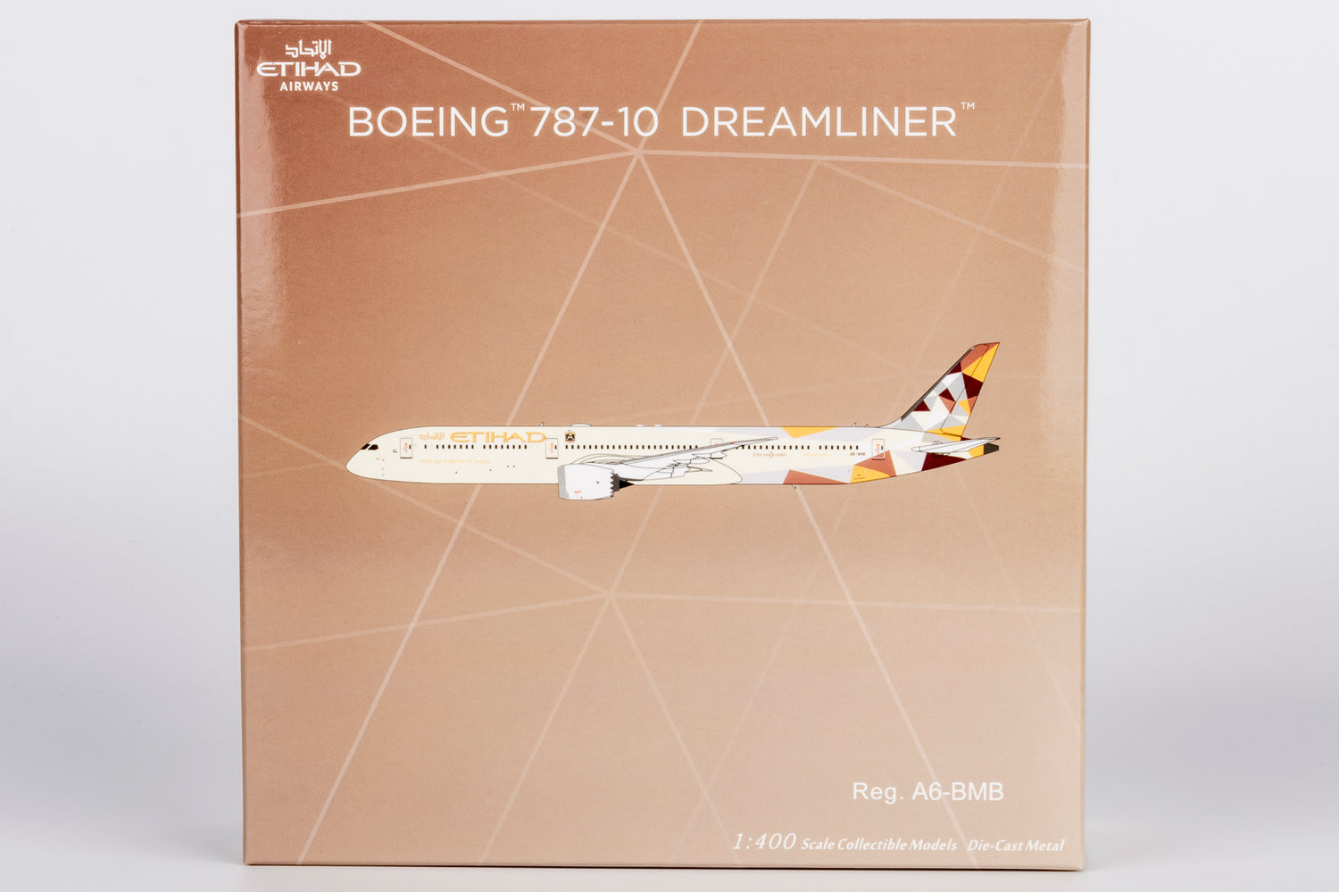 NG Models Etihad Airways Boeing 787-10 Dreamliner A6-BMB 1/400 Aircraft Scale Model