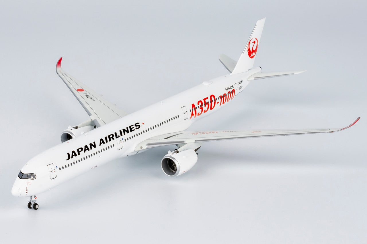 NG Models Japan Airlines (JAL) (Red "A350-1000" Titles) Airbus A350-1000 JA01WJ 1/400 Scale