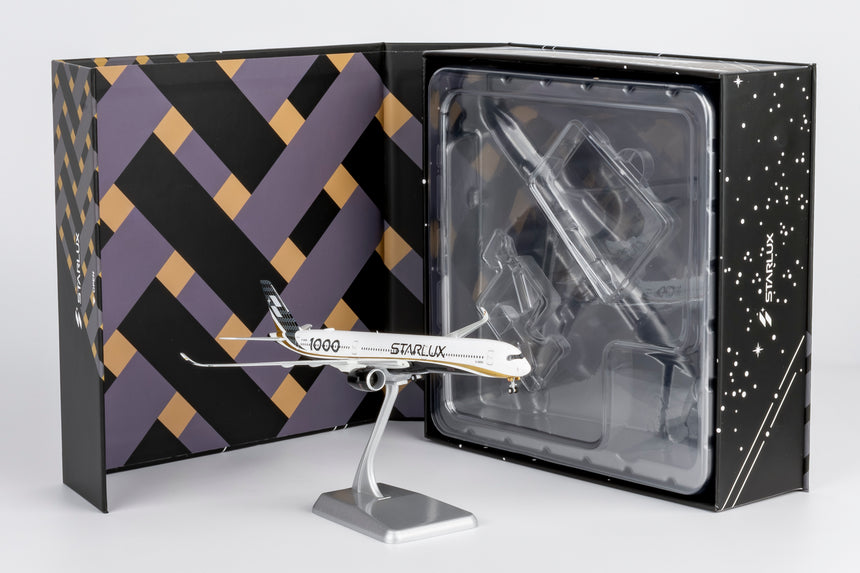 NG Models Starlux Airlines (Carbon Fiber colors; first A350-1000 for Starlux Airlines) Airbus A350-1000 B-58551 (ULTIMATE) 1/400 Aircraft Scale Model