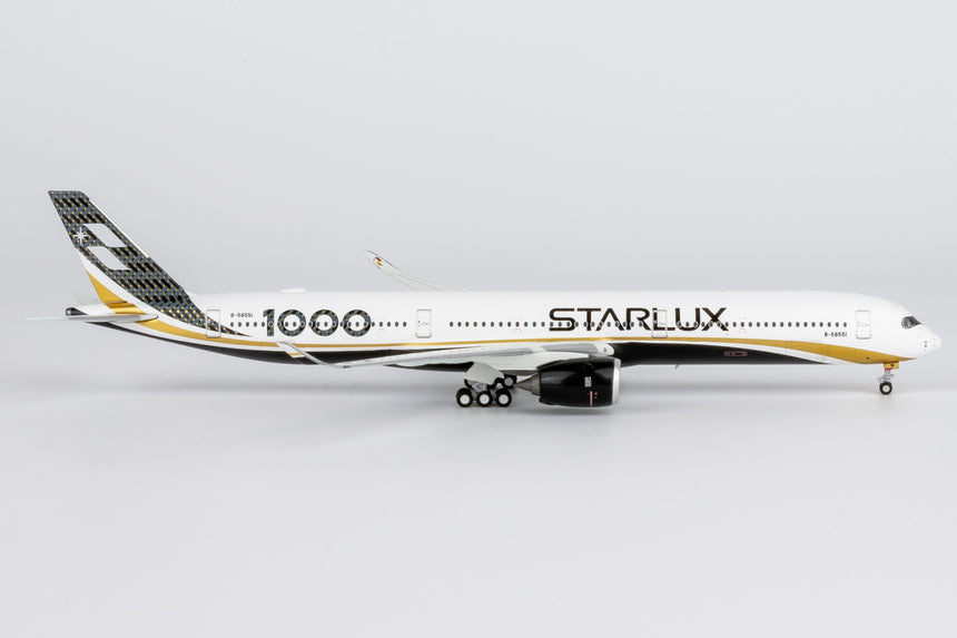 NG Models Starlux Airlines (Carbon Fiber colors; first A350-1000 for Starlux Airlines) Airbus A350-1000 B-58551 (ULTIMATE) 1/400 Aircraft Scale Model