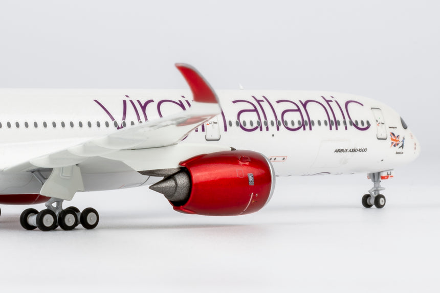 NG Models Virgin Atlantic Airways named "Bennie Jet" Airbus A350-1000 G-VELJ 1/400 Aircraft Scale Model