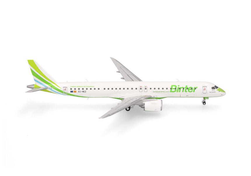 Herpa Binter Canarias Embraer E195-E2 - “Islas Canarias” - EC-NEZ 1/200 Aircraft Scale Model