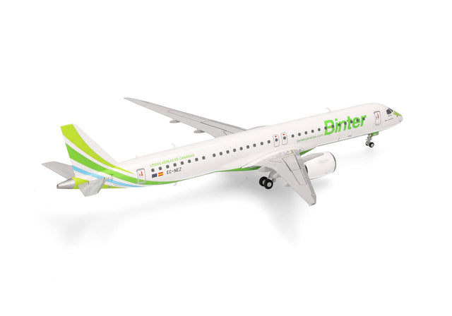 Herpa Binter Canarias Embraer E195-E2 - “Islas Canarias” - EC-NEZ 1/200 Aircraft Scale Model