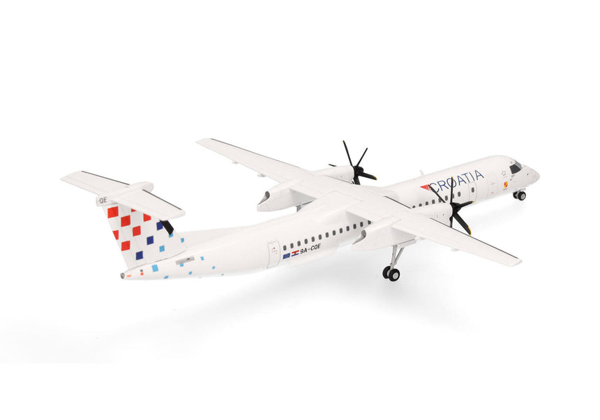 Herpa Croatia Airlines Bombardier Q400 - “Zagorje” - 9A-CQE 1/200 Scale