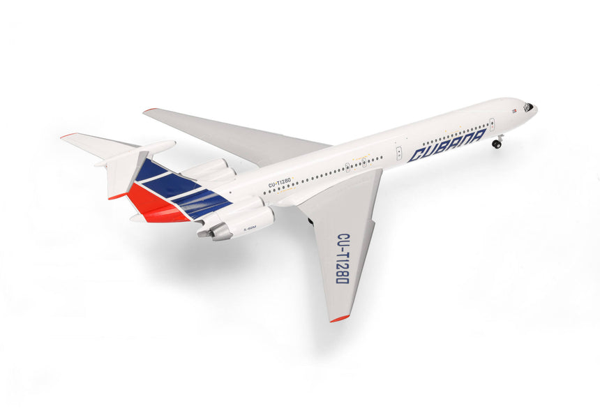 Herpa Cubana de Aviación Ilyushin IL-62M - T1280 1/200 Aircraft Scale Model