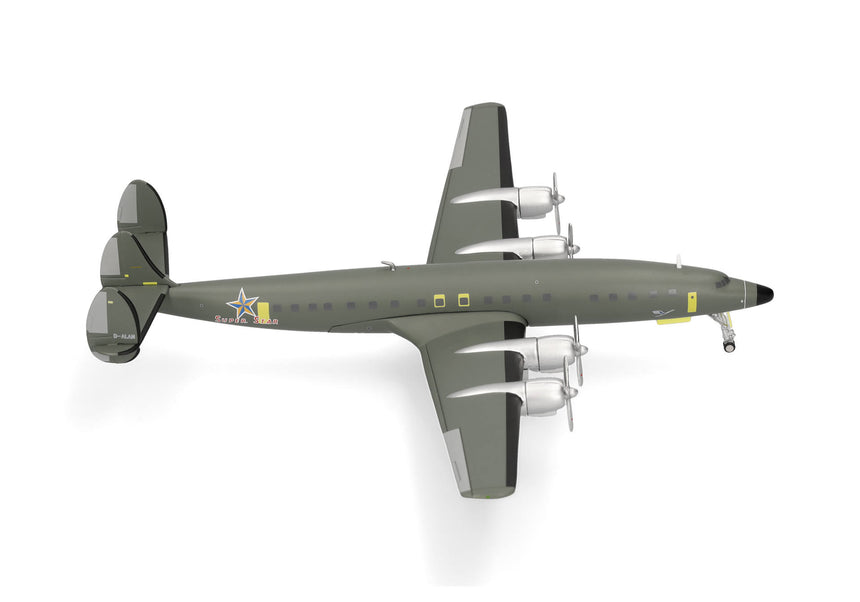 Herpa Lufthansa Lockheed L-1649A Super Star Roll-out, Hamburg, January 17, 2025 - D-ALAN 1/200 Aircraft Scale Model