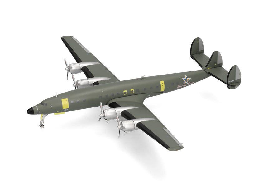 Herpa Lufthansa Lockheed L-1649A Super Star Roll-out, Hamburg, January 17, 2025 - D-ALAN 1/200 Aircraft Scale Model