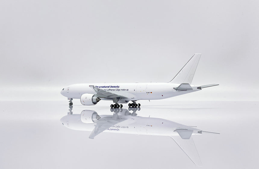 JC Wings Lufthansa Cargo Boeing 777-200LRF (D-ALFJ) 1/400 Aircraft Scale Model