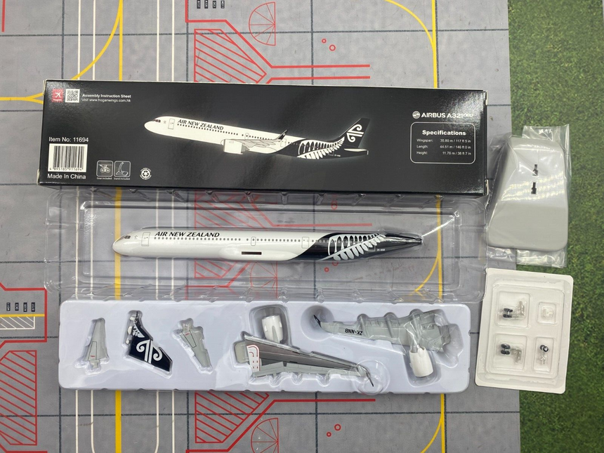 Hogan Air New Zealand Airbus A321neo ZK-NNB 1/200 Scale