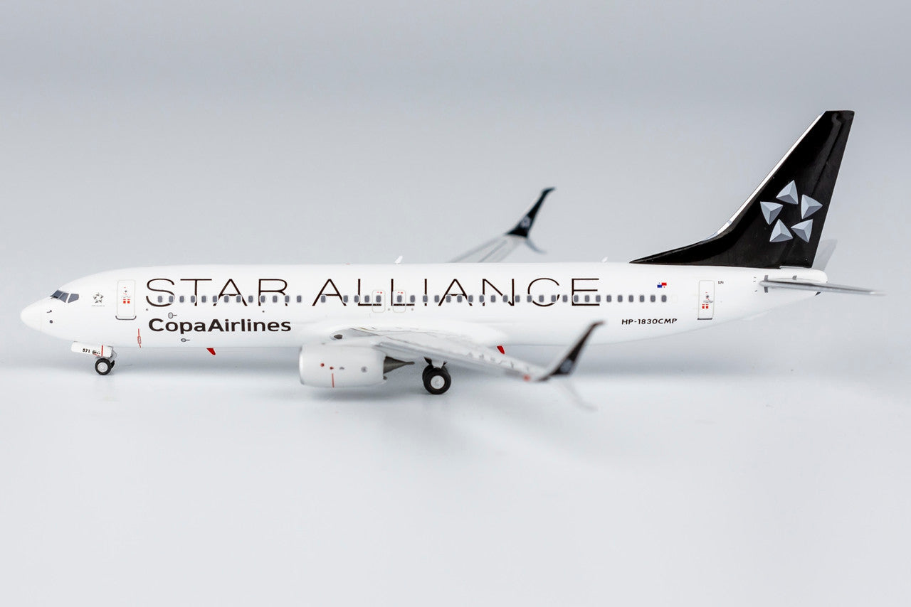 NG Models Copa Airlines Boeing 737-800/w HP-1830CMP Star Alliance 1/400 Scale