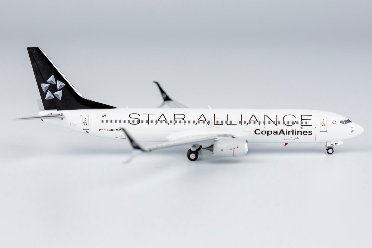 NG Models Copa Airlines Boeing 737-800/w HP-1830CMP Star Alliance 1/400 Scale