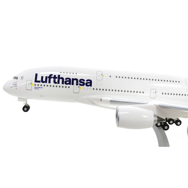 Hogan Lufthansa Airbus A380-800 New Livery 1/200 Aircraft Scale Model