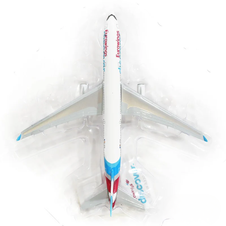 Hogan Eurowings Airbus A330-300 (with landing gear) 1/400 Aircraft Scale Model