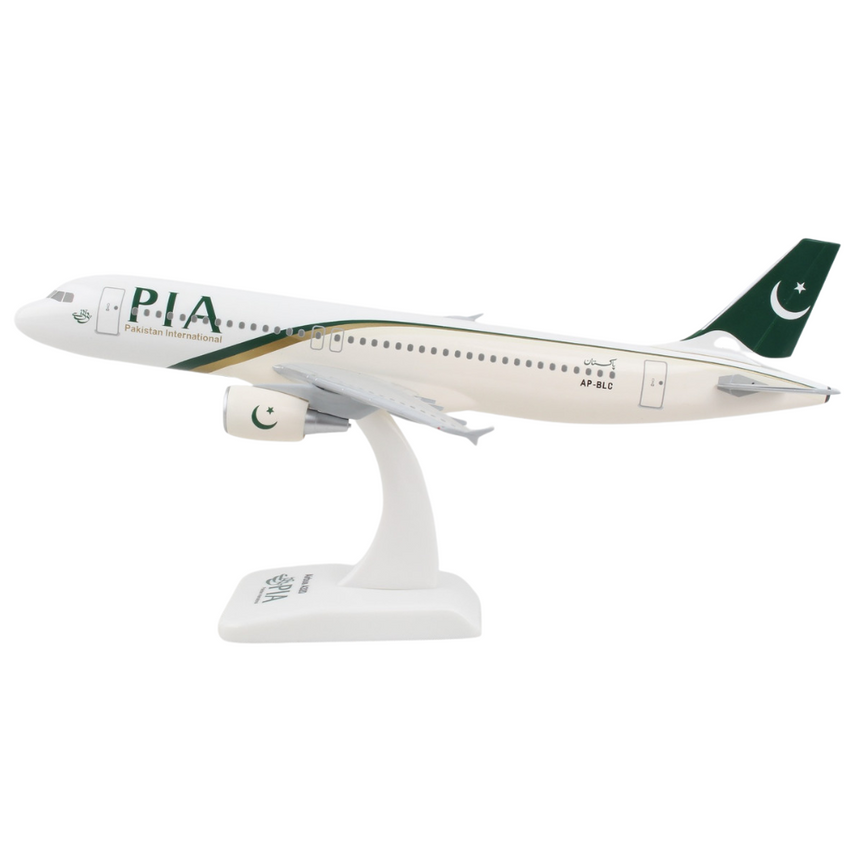 Hogan PIA Pakistan International Airbus A320 1/200 Aircraft Scale Model
