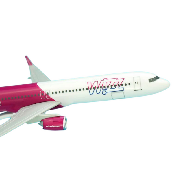 AeroClix Wizz Air Airbus A321Neo HA-LGA 1/200 Aircraft Scale Model