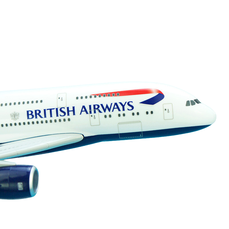 AeroClix British Airways Airbus A380-800 G-XLEL 1/200 Aircraft Scale Model