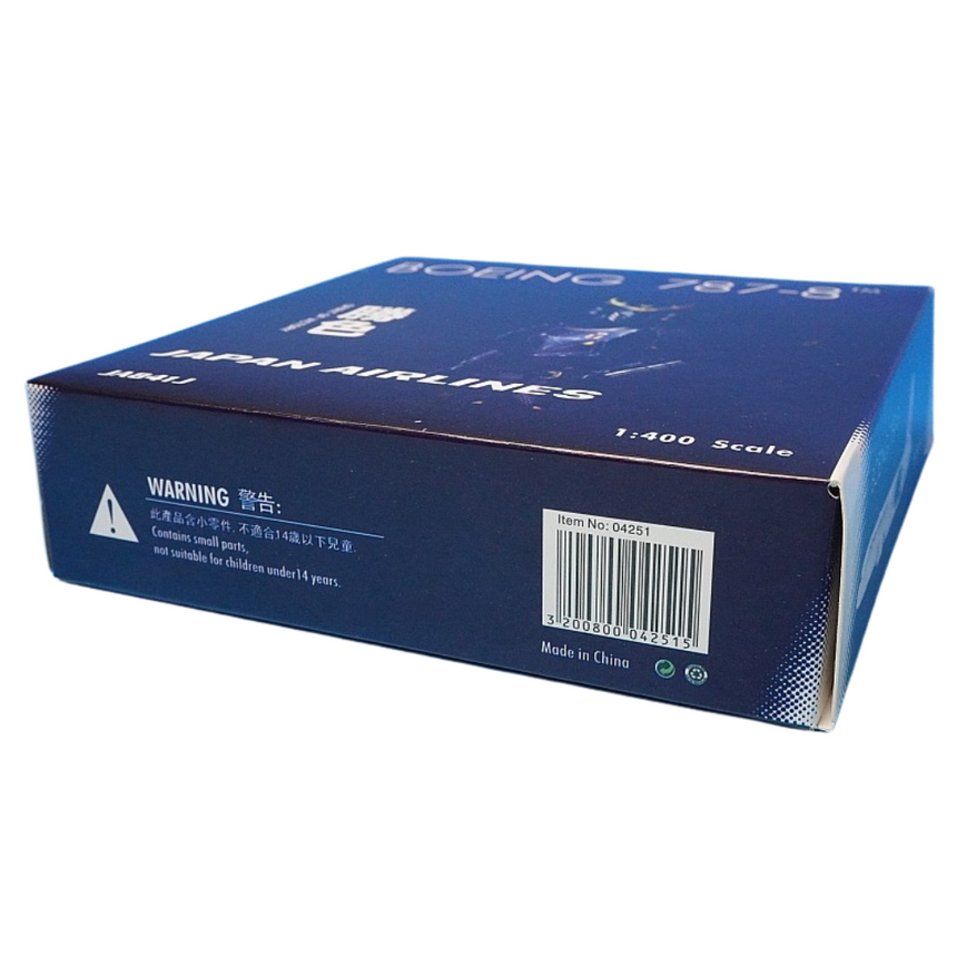 Phoenix JAL Boeing 787-8 "Spirit of Victory" JA841J 1/400 Aircraft Scale Model