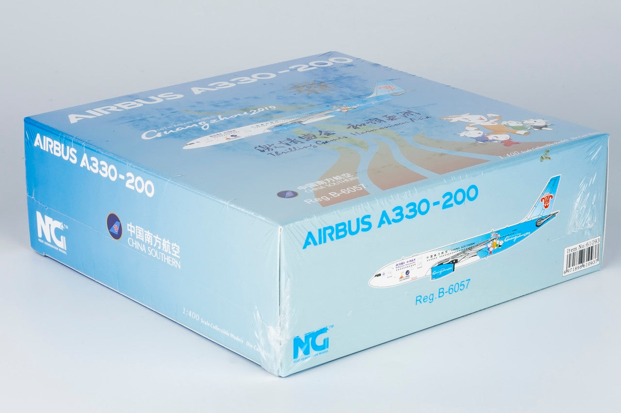 NG Model China Southern Airlines Airbus A330-200 B-6057 (Asian Games) 1/400 61093