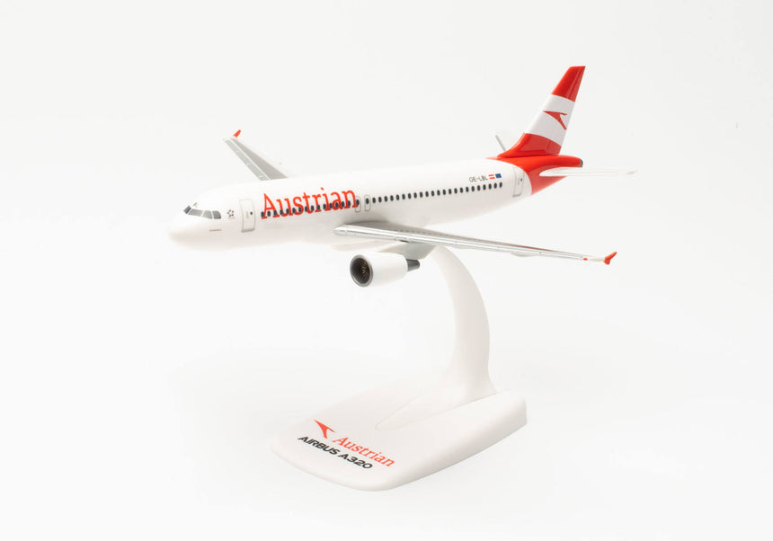 Herpa Austrian Airlines Airbus A320 – OE-LBL “Ausseerland” 1/200 Scale