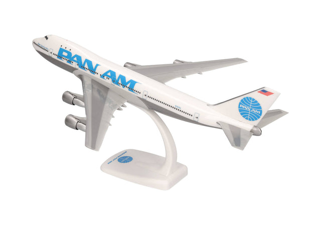 Herpa Pan Am Boeing 747-100 N741PA Snap-fit 1/250 Aircraft Scale Model