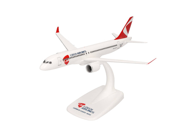 Herpa Snapfit CSA Czech Airlines Airbus A220-300 1/200 Aircraft Scale Model