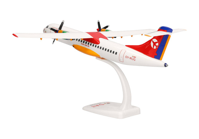 Herpa Snapfit DAT ATR-72-200 - OY-RUG 1/100 Aircraft Scale Model