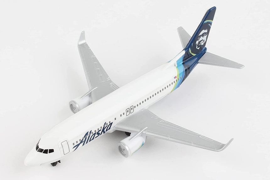 Alaska Airlines Airplane Model Toy