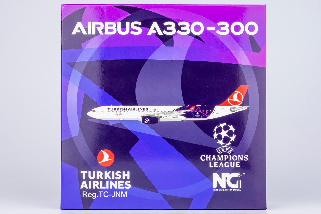 NG Model Turkish Airlines Airbus A330-300 TC-JNM UEFA 1/400 Scale