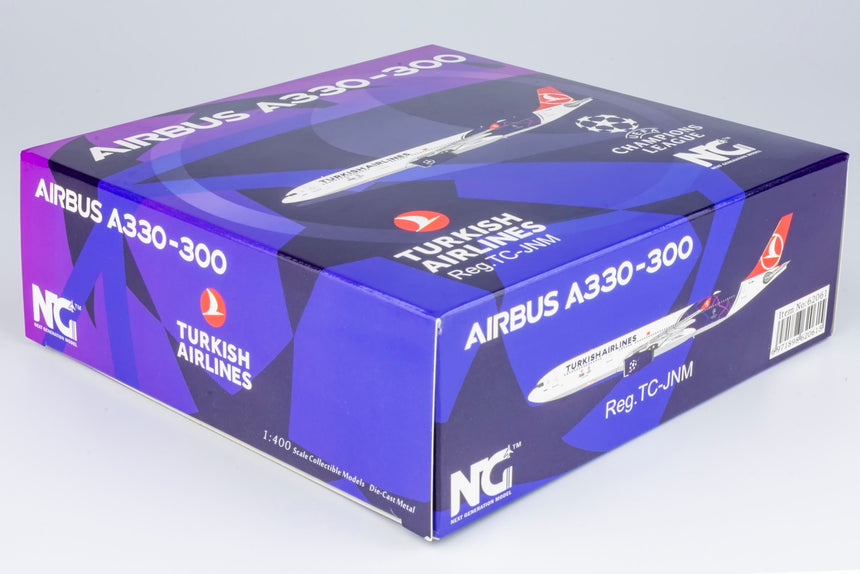 NG Model Turkish Airlines Airbus A330-300 TC-JNM UEFA 1/400 Scale