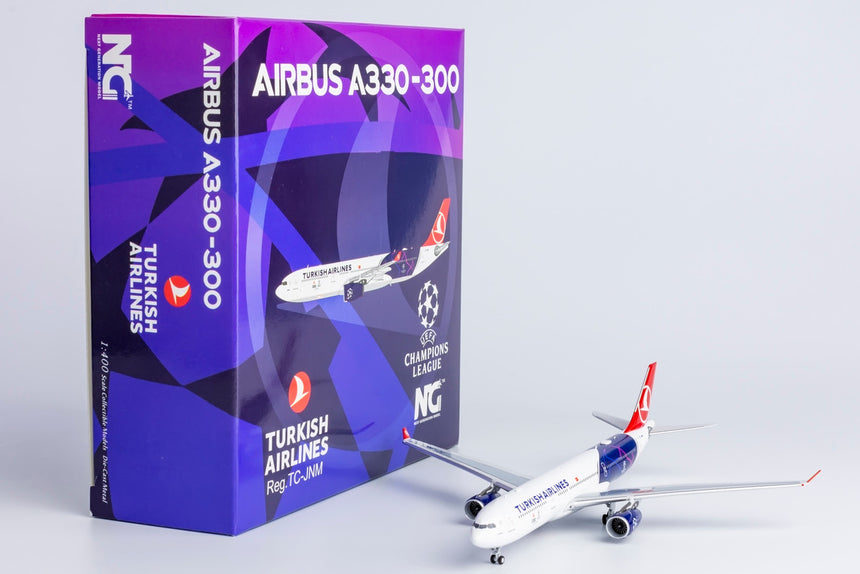 NG Model Turkish Airlines Airbus A330-300 TC-JNM UEFA 1/400 Scale