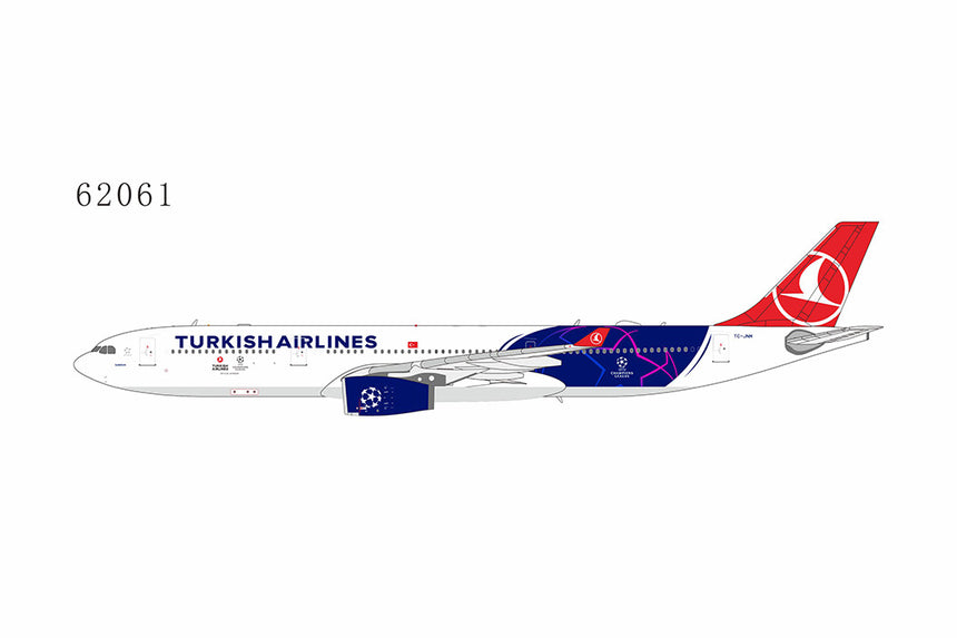 NG Model Turkish Airlines Airbus A330-300 TC-JNM UEFA 1/400 Scale