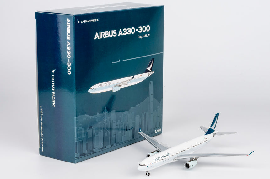 NG Models Cathay Pacific Airways Airbus A330-300 B-HLW 1/400 Aircraft Scale Model