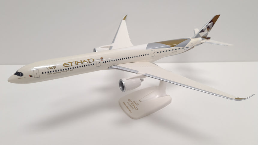 PPC Etihad Airways Airbus A350-1000 1/200 Aircraft Scale Model