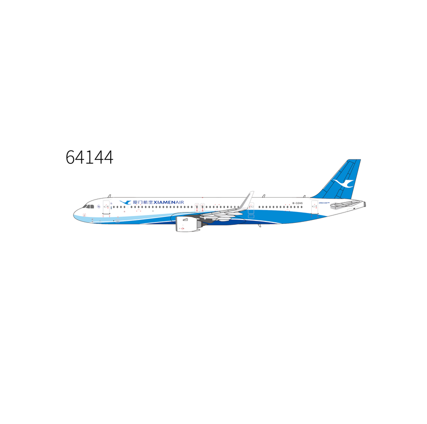 NG Models Xiamen Airlines Airbus A321neo B-32HS current colors 1/400 Aircraft Scale Model