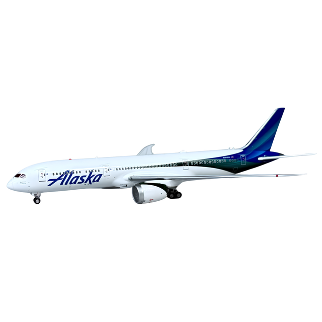 Aviation400 Alaska Airlines Boeing 787-9 Dreamliner N784HA (detachable gear) 1/400 Aircraft Scale Model